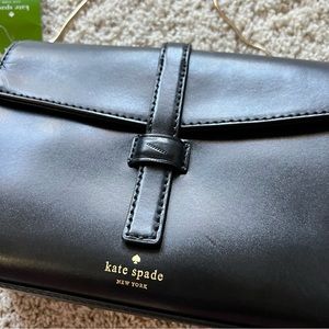 NWT Kate Spade River Street Emmie Crossbody in black